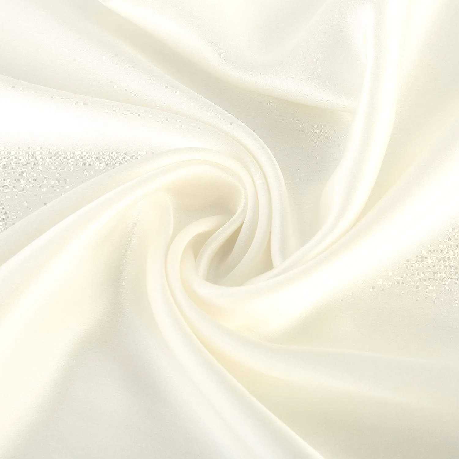 100% Silk Pillowcase White Color PC09