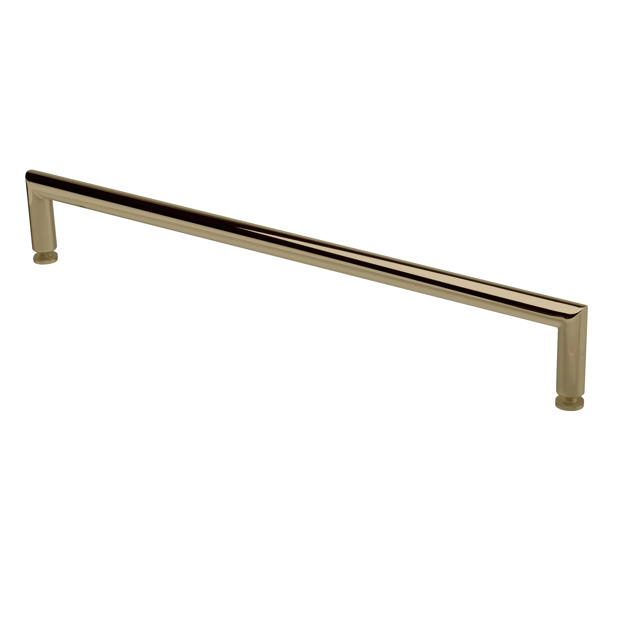 18" Single-Sided Towel Bar with Mitered Corners