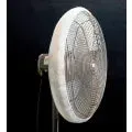 24" Oscillating Wall Mount Fan, 3 Speed, 7525 CFM, 1/4 HP, 1 Phase