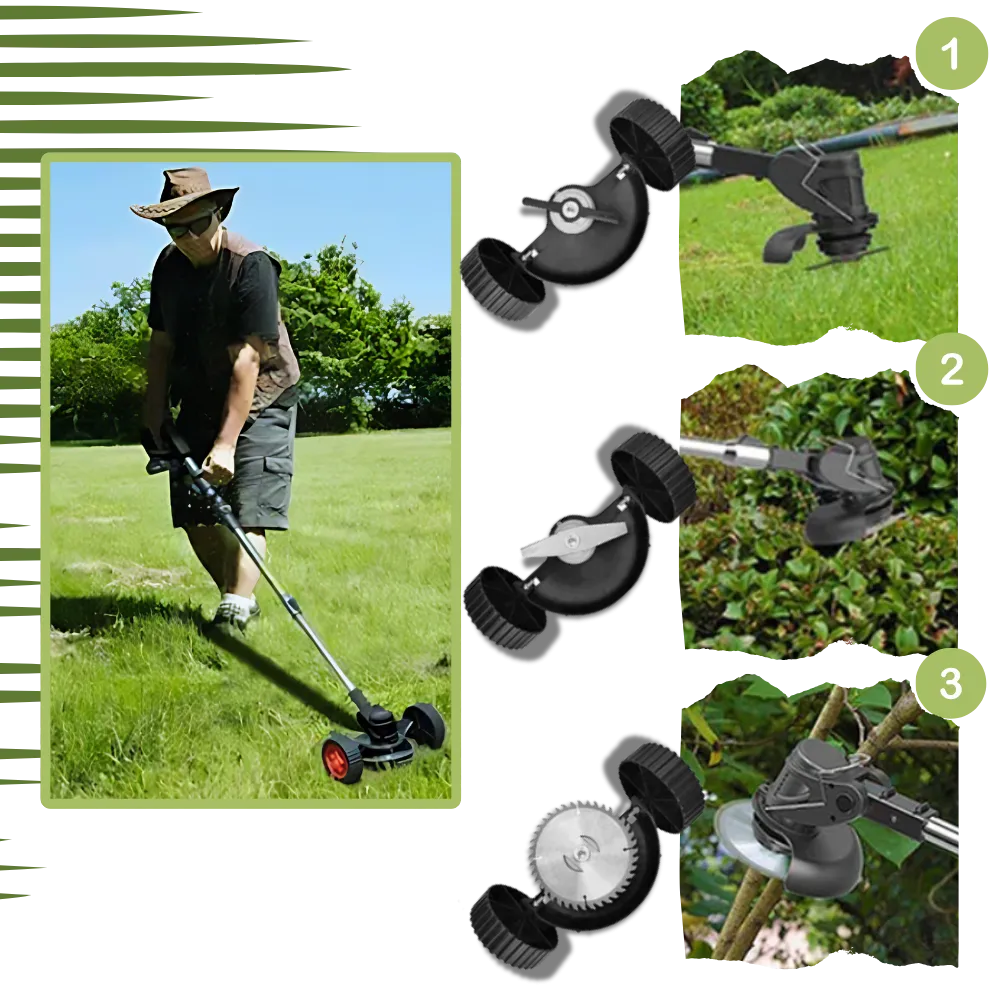 3-in-1 Cordless Grass Trimmer