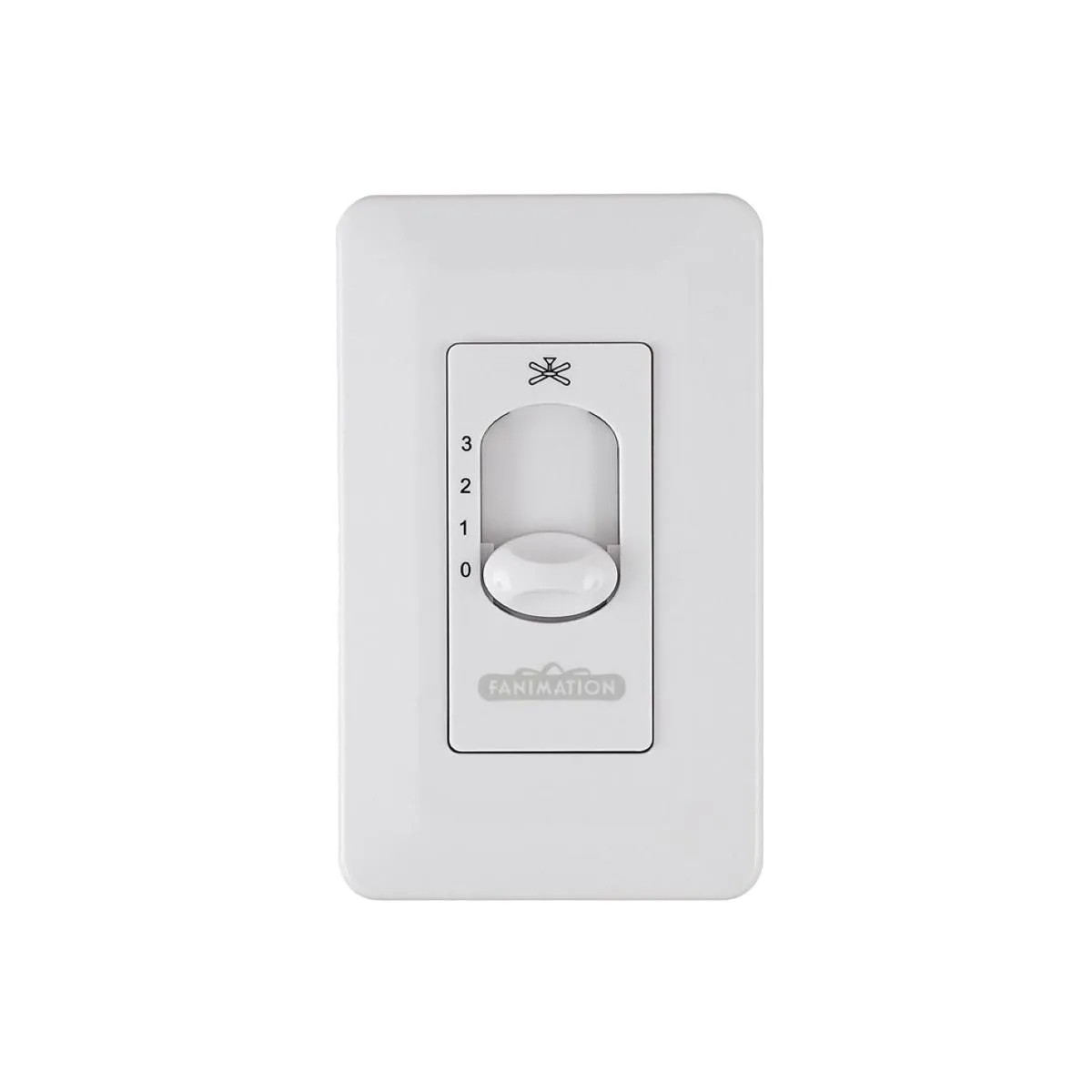 3-Speed Ceiling Fan Wall Control For 2 or More Fans, Non-Reversing