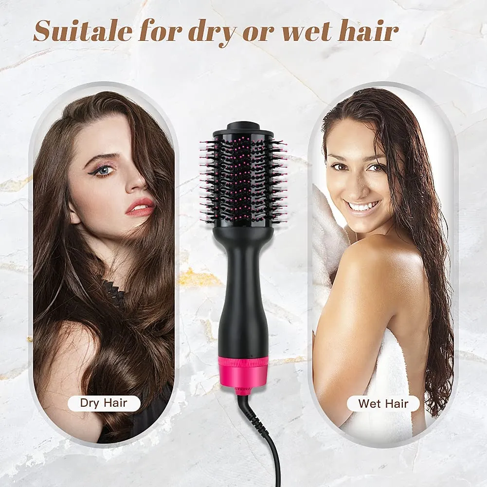 4 in 1 Ionic Hair Dryer Brush with 3 Temp Settings