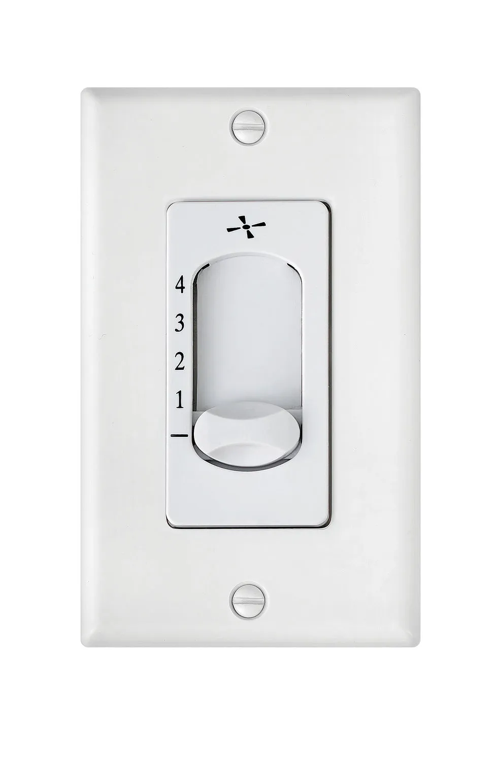 4 Speed Slide Wall Control in White