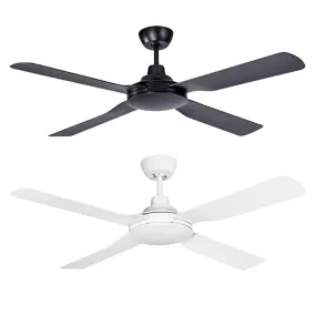 56" Discovery II AC Ceiling Fan Black, White MDF144M, MDF144W Martec Lighting