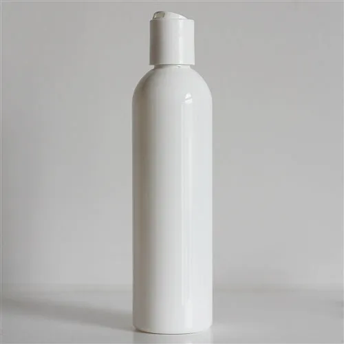 8 oz White PET Bullet Bottle with 24-410 Neck