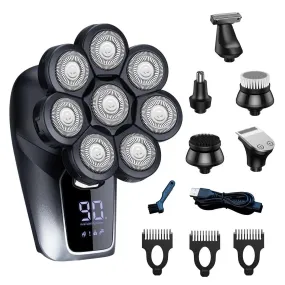 8D Face Head Electric Shavers For Bald Men Electric Bald Head Shaver