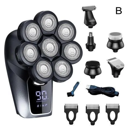 8D Face Head Electric Shavers For Bald Men Electric Bald Head Shaver