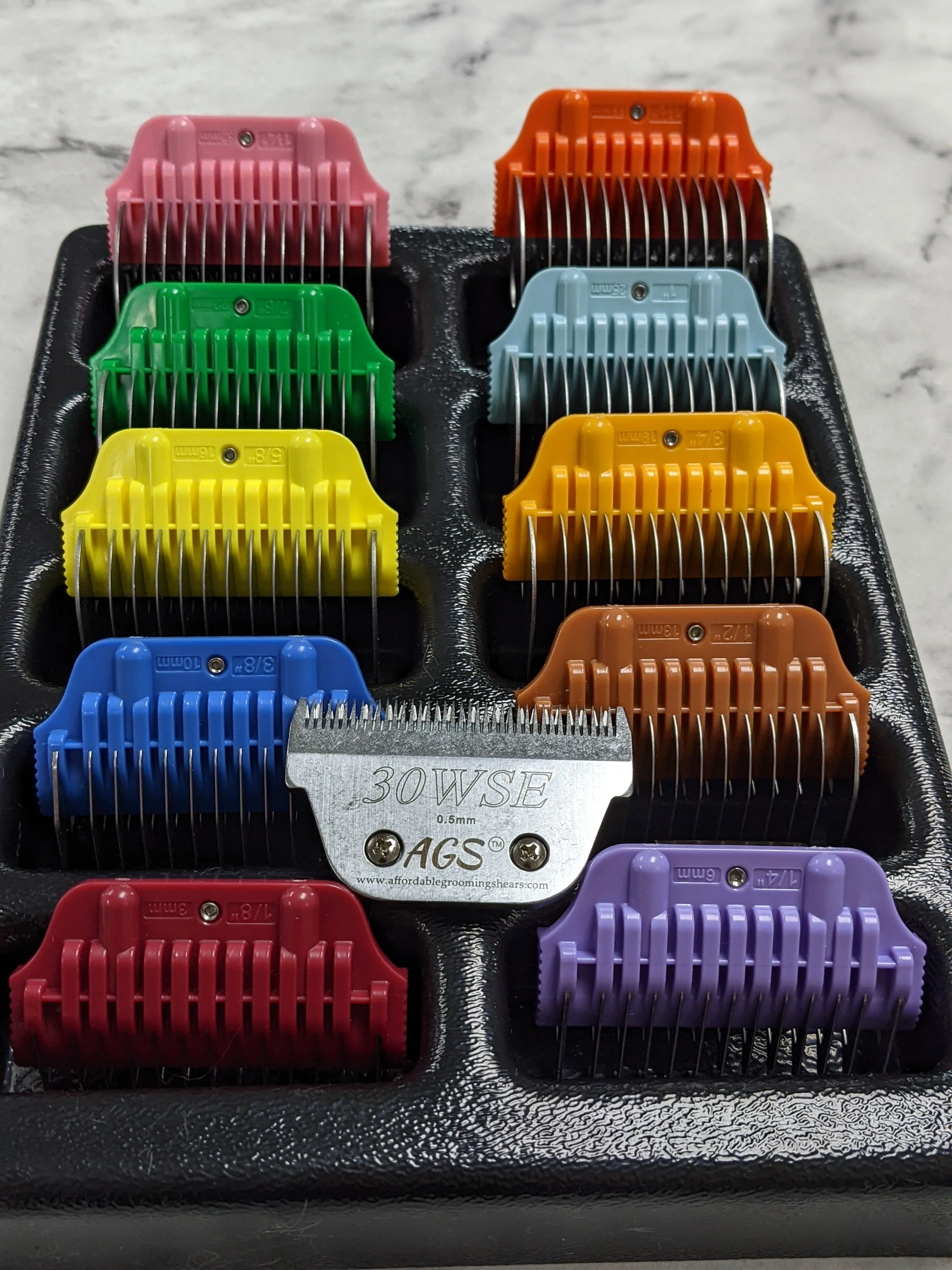 AGS WIDE comb & tray KIT