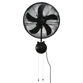 Airstream Matt Black Wall Fan