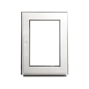 Aluminum double opening sides casement window with mosquito screen