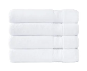 Amadeus Luxury Turkish Cotton Towel Collection 4Pc Bath Towel Set