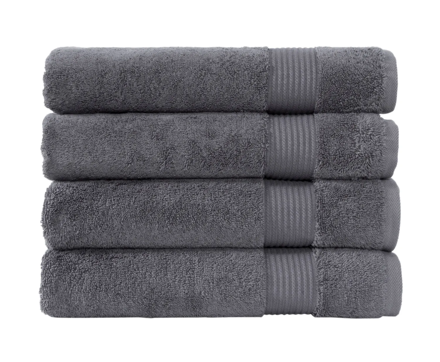 Amadeus Luxury Turkish Cotton Towel Collection 4Pc Bath Towel Set