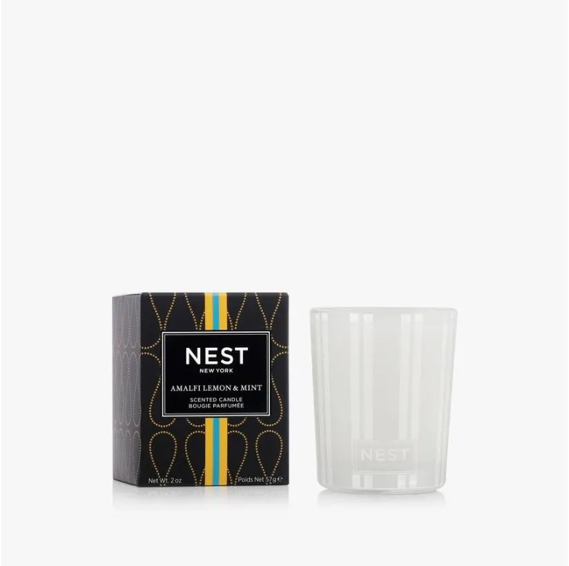 Amalfi Lemon & Mint Votive Candle by Nest