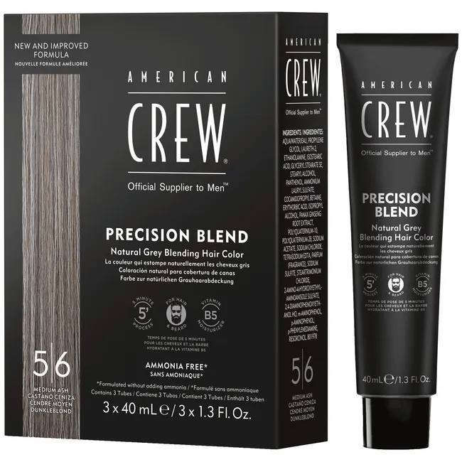 American Crew Precision Blend Medium Ash (3 Pack)