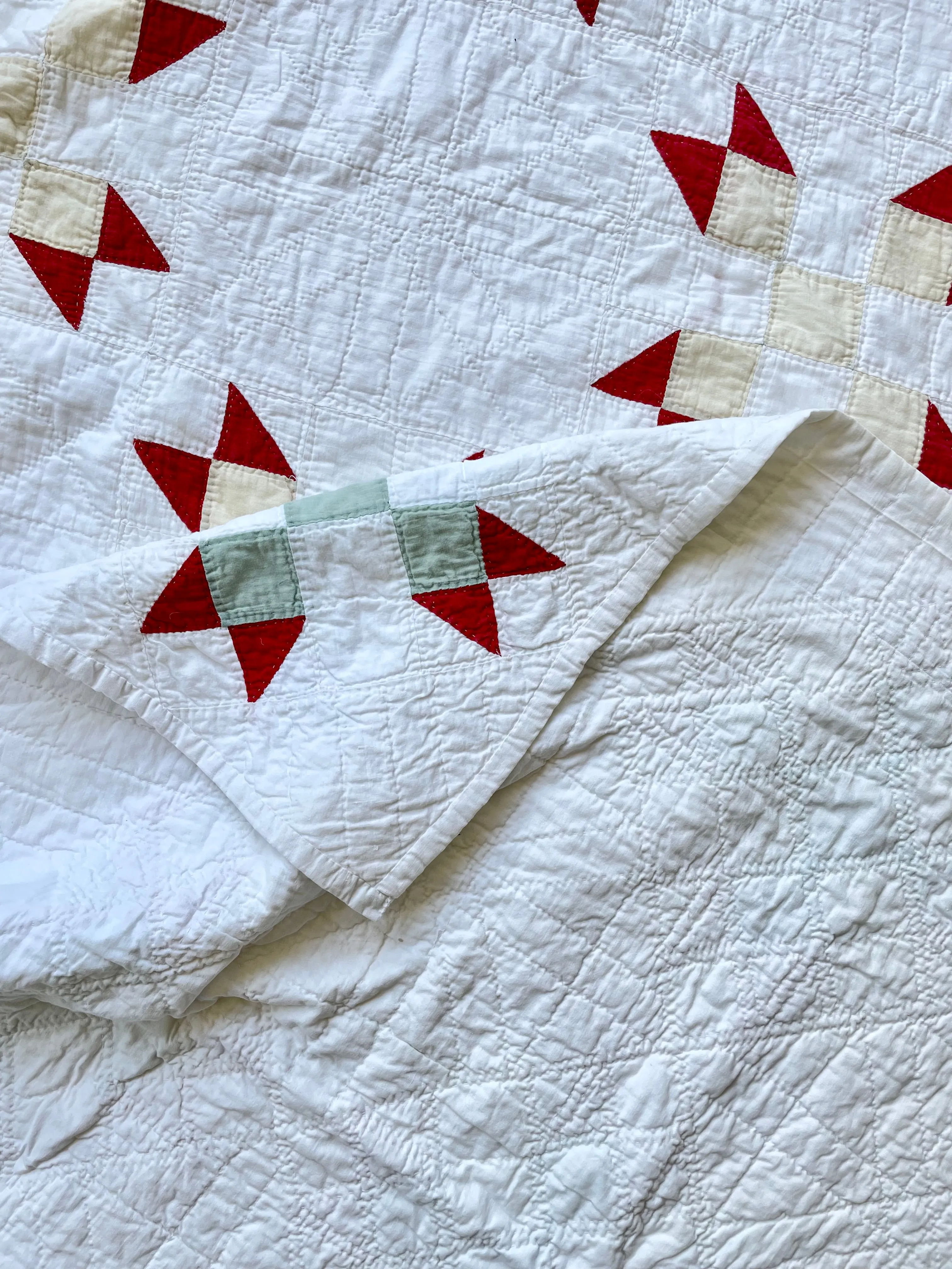 Antique Chicago Star Quilt