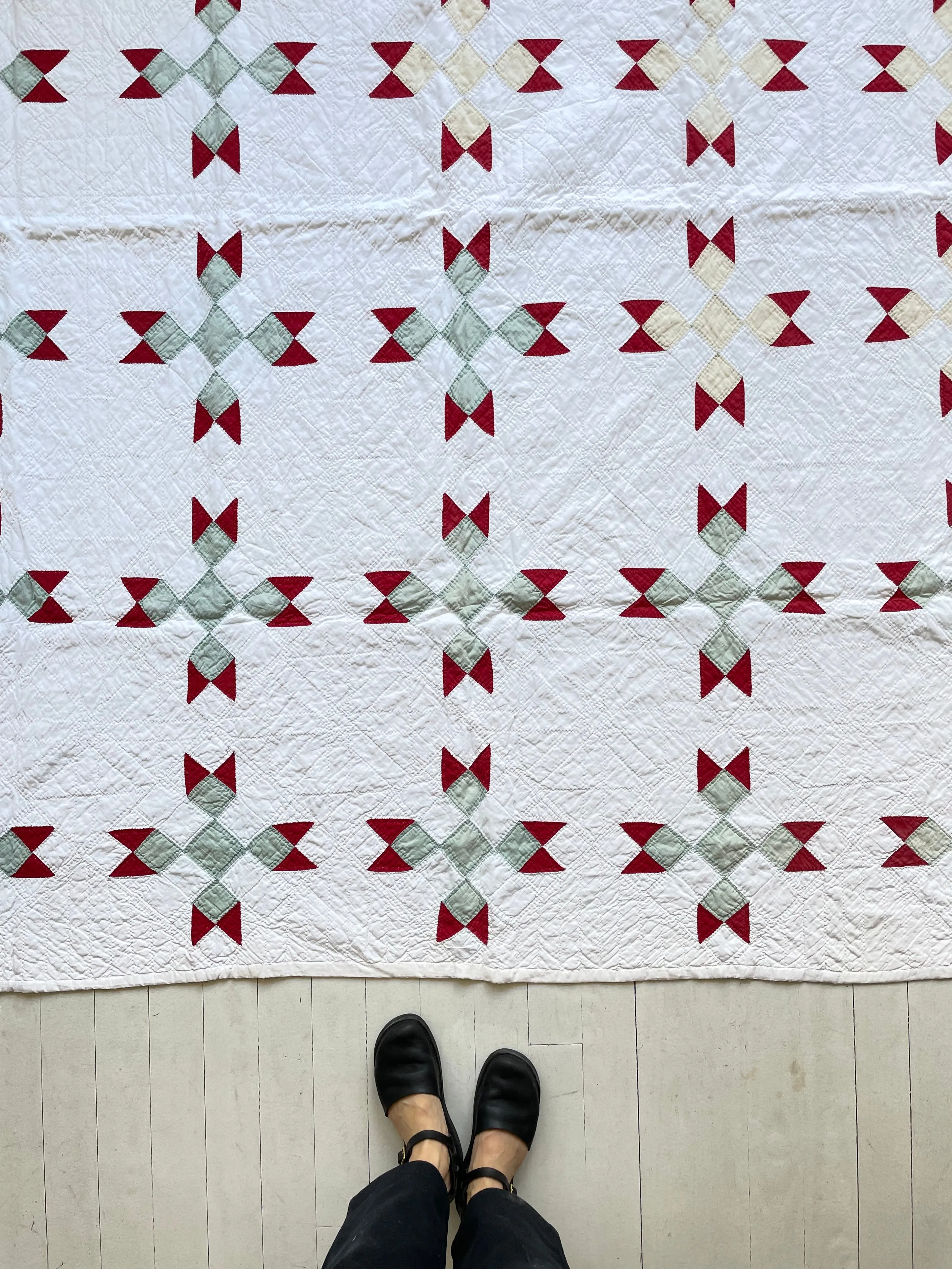 Antique Chicago Star Quilt