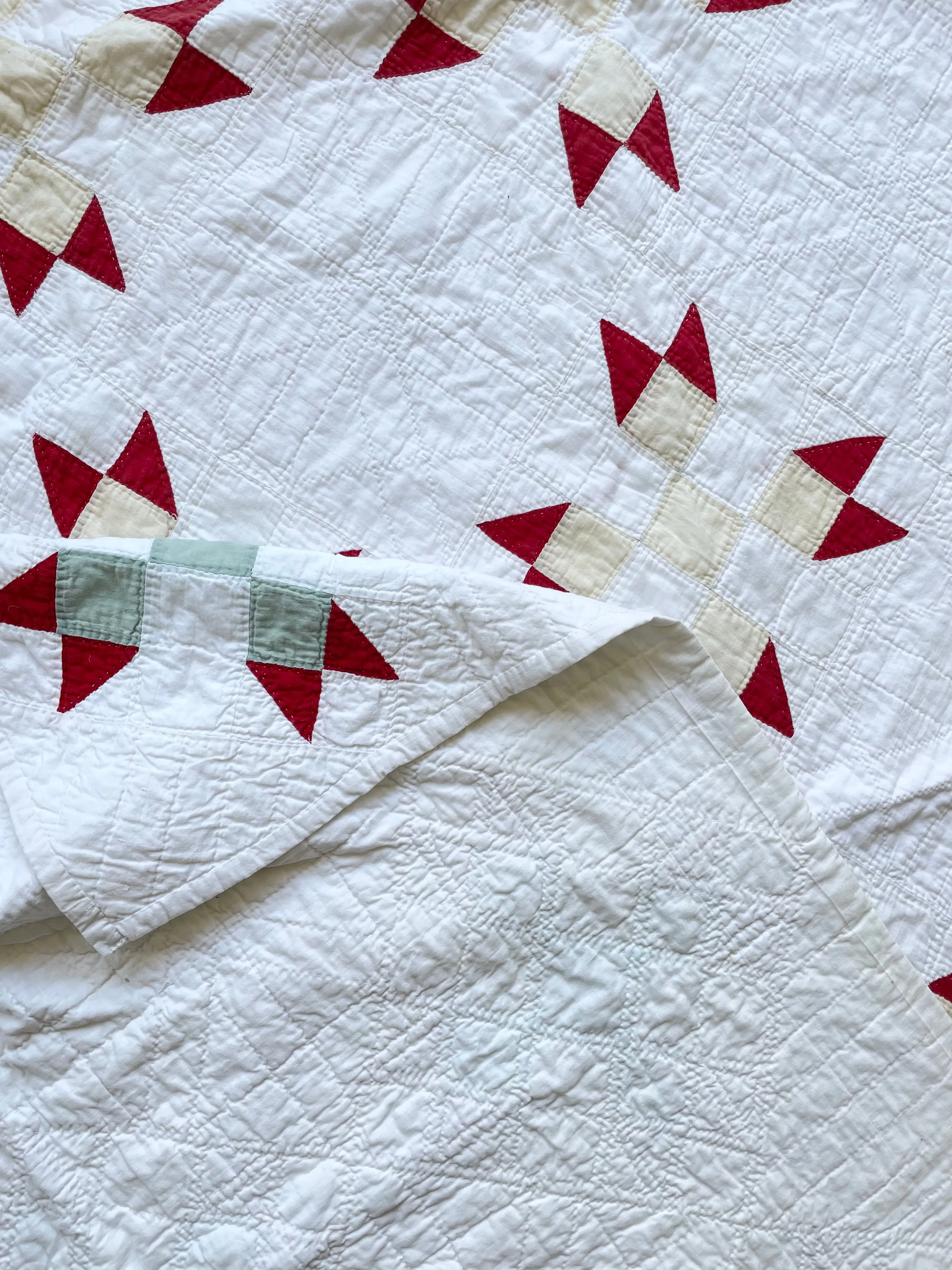 Antique Chicago Star Quilt