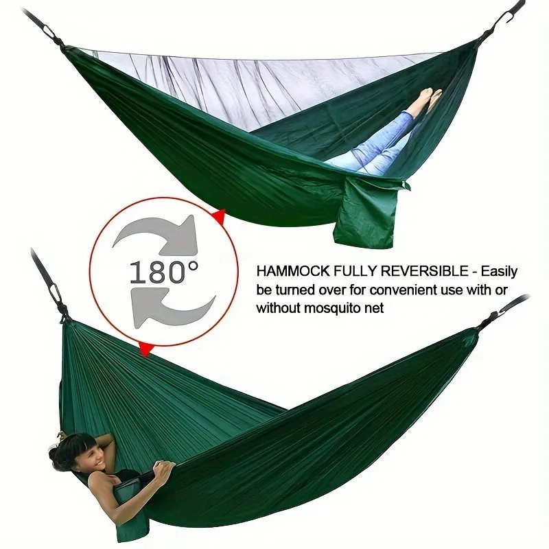 Automatic Quick Opening Mosquito Net Hammock, Casual Mosquito Repellent Hammock For Outdoor Camping