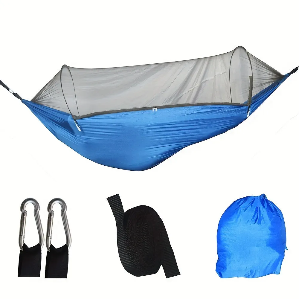 Automatic Quick Opening Mosquito Net Hammock, Casual Mosquito Repellent Hammock For Outdoor Camping