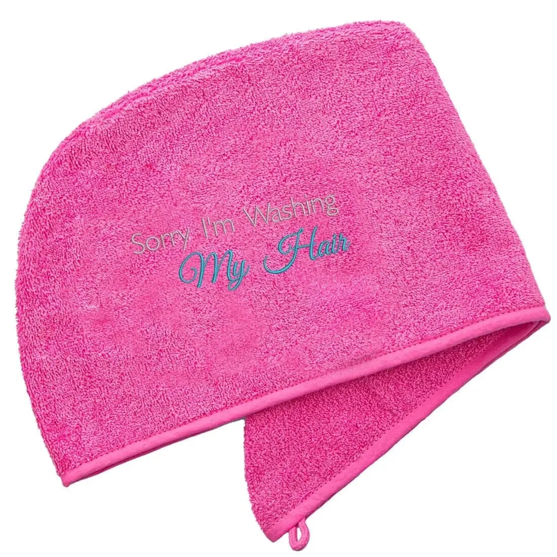 Aztex Luxury Hair Turban Towel Washing My Hair Logo