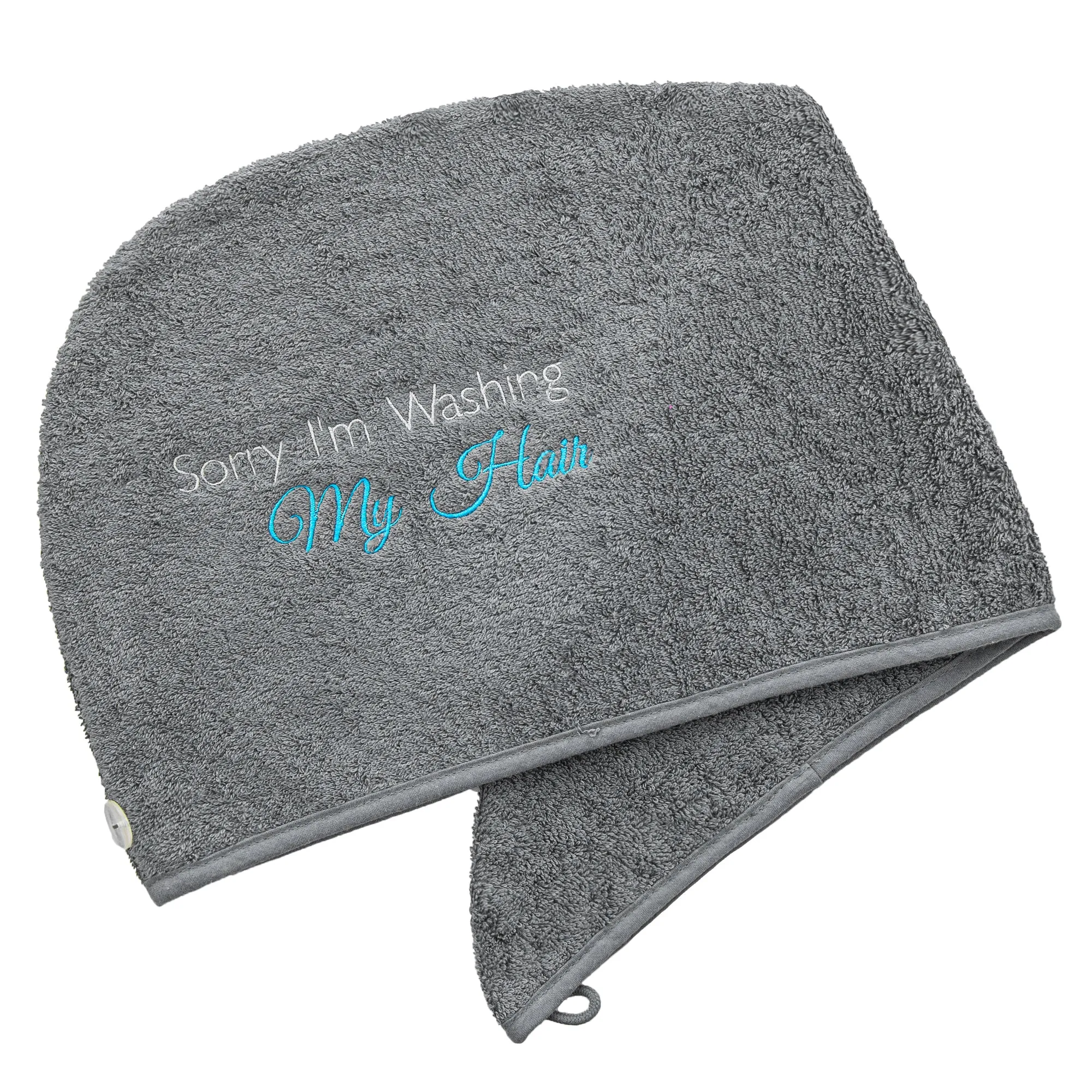 Aztex Luxury Hair Turban Towel Washing My Hair Logo