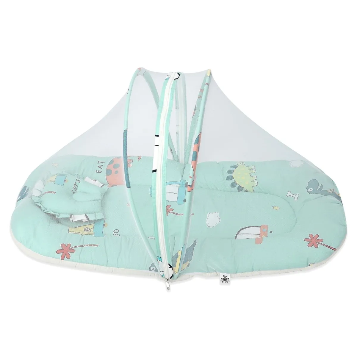 Baby Mosquito Net Portable Bed- Dino Days