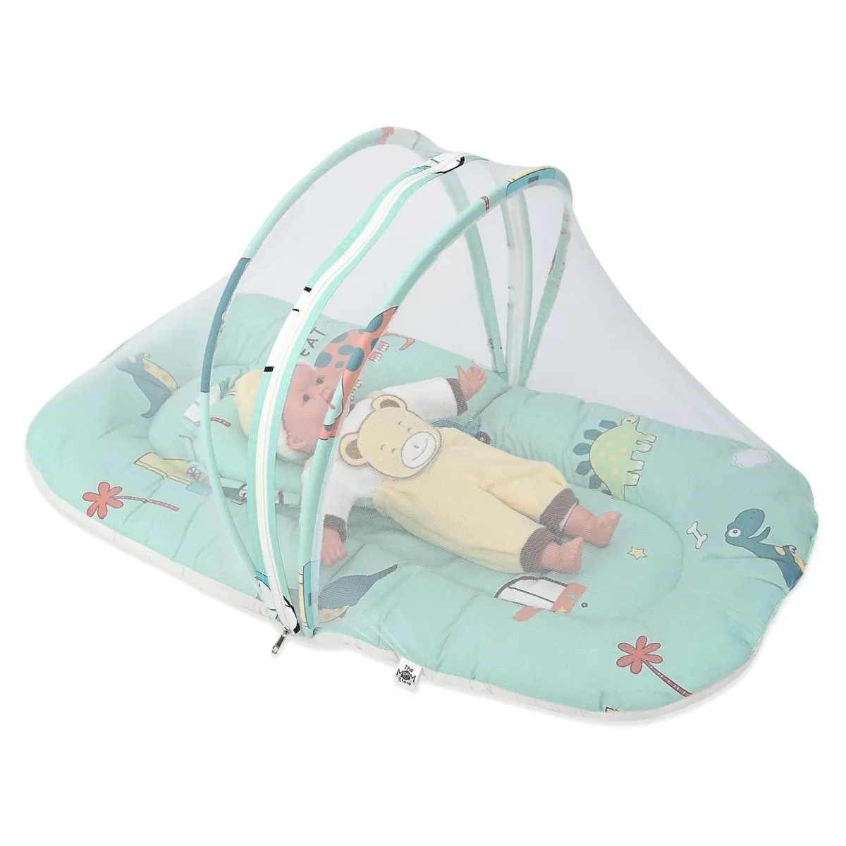 Baby Mosquito Net Portable Bed- Dino Days