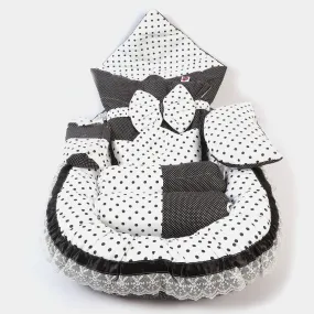 Baby Snuggle Bed Set 9pcs-BLACK