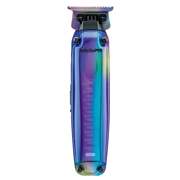 BaBylissPRO LoPROFX Iridescent Trimmer – High-Performance Cordless Trimmer for Precision Grooming