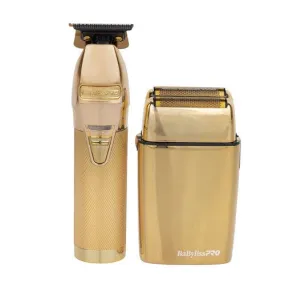 Babylisspro Outliner Trimmer And Shaver Duo - Gold