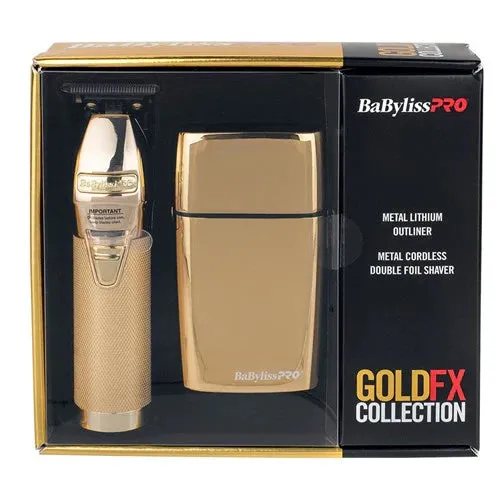 Babylisspro Outliner Trimmer And Shaver Duo - Gold