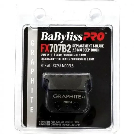 BabylissPro Skeleton Trimmer Replacement Blade - Graphite Deep Tooth