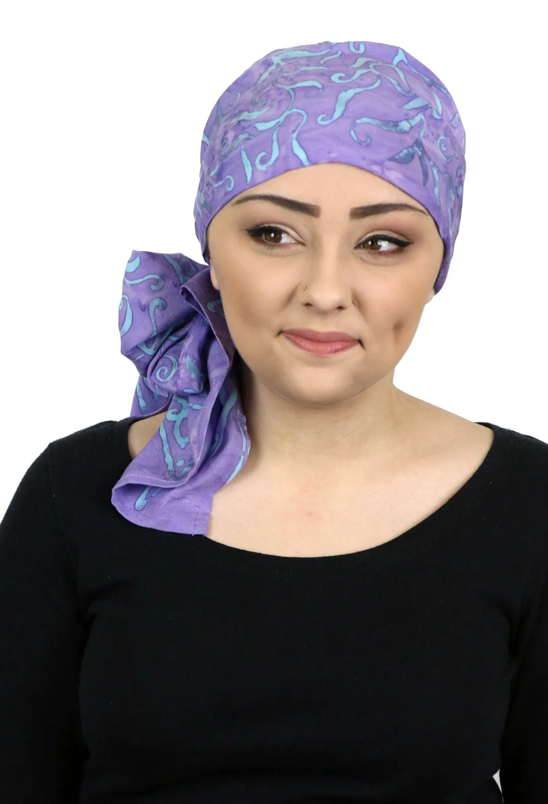 Bali Batik Head Wrap For Women Chemo Scarf Rayon 15" X  60" ALL COLORS