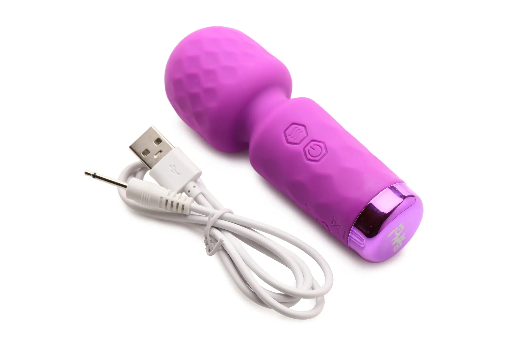 Bang! 10x Mini Silicone Wand Purple