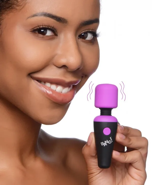 Bang! 10x Vibrating Mini Wand Purple