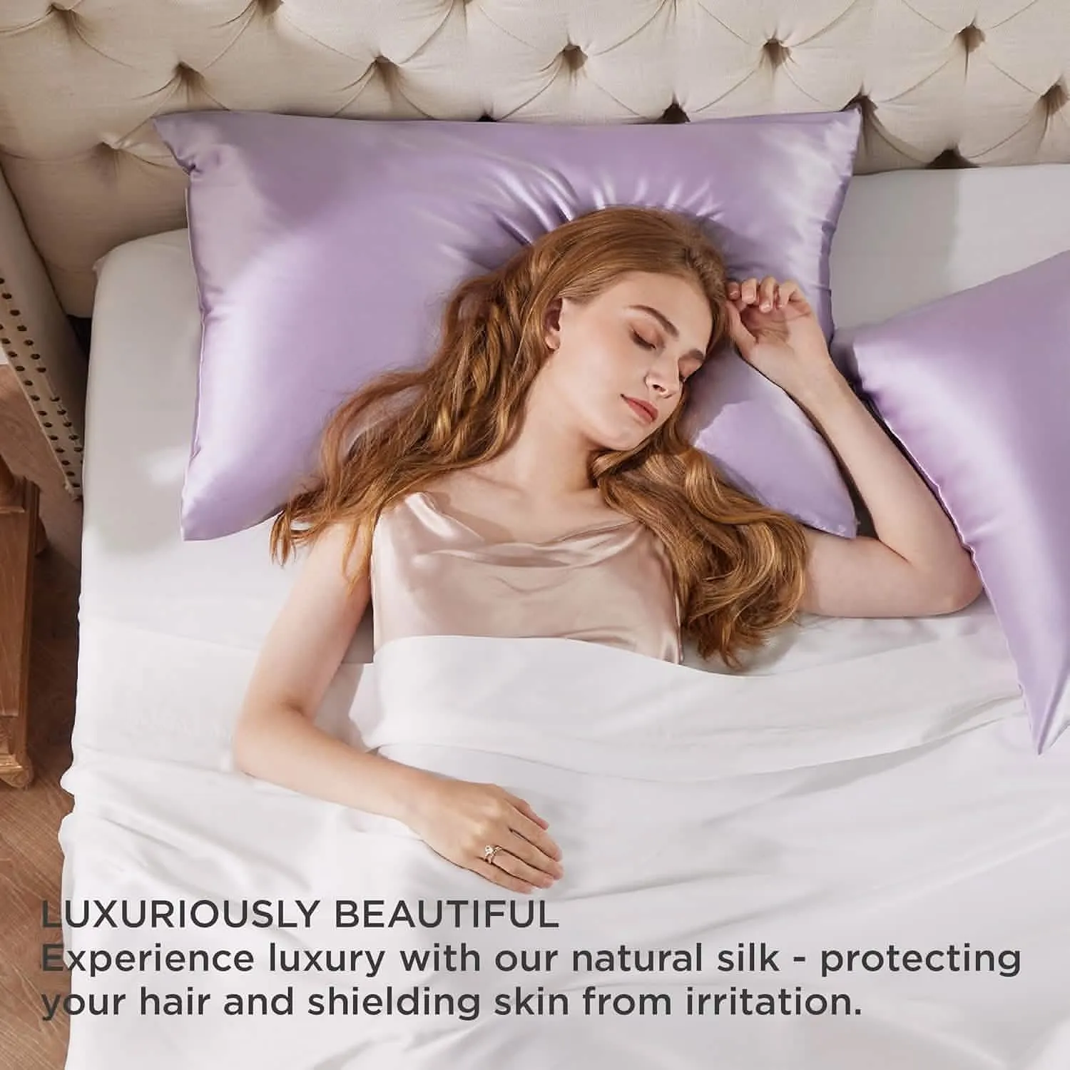 Bedsure Mulberry Silk Pillowcase