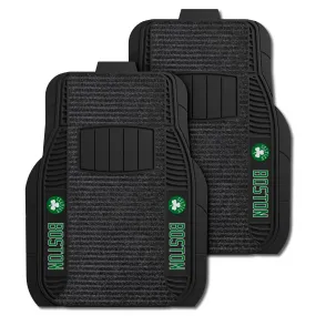 Boston Celtics 2 Piece Deluxe Car Mat Set