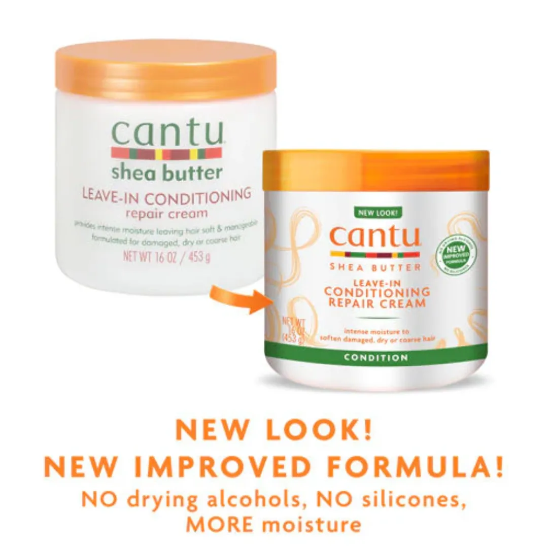 Cantu Shea Butter Leave-In Conditioning Repair Cream 453g (T)