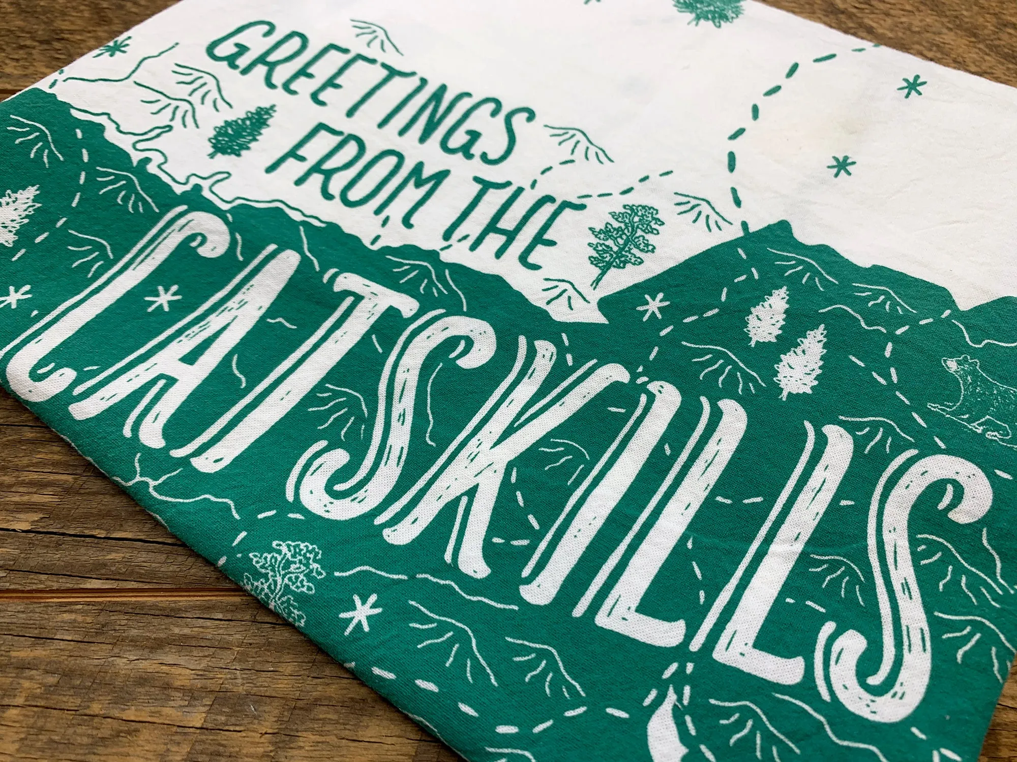 Catskills Tea Towel