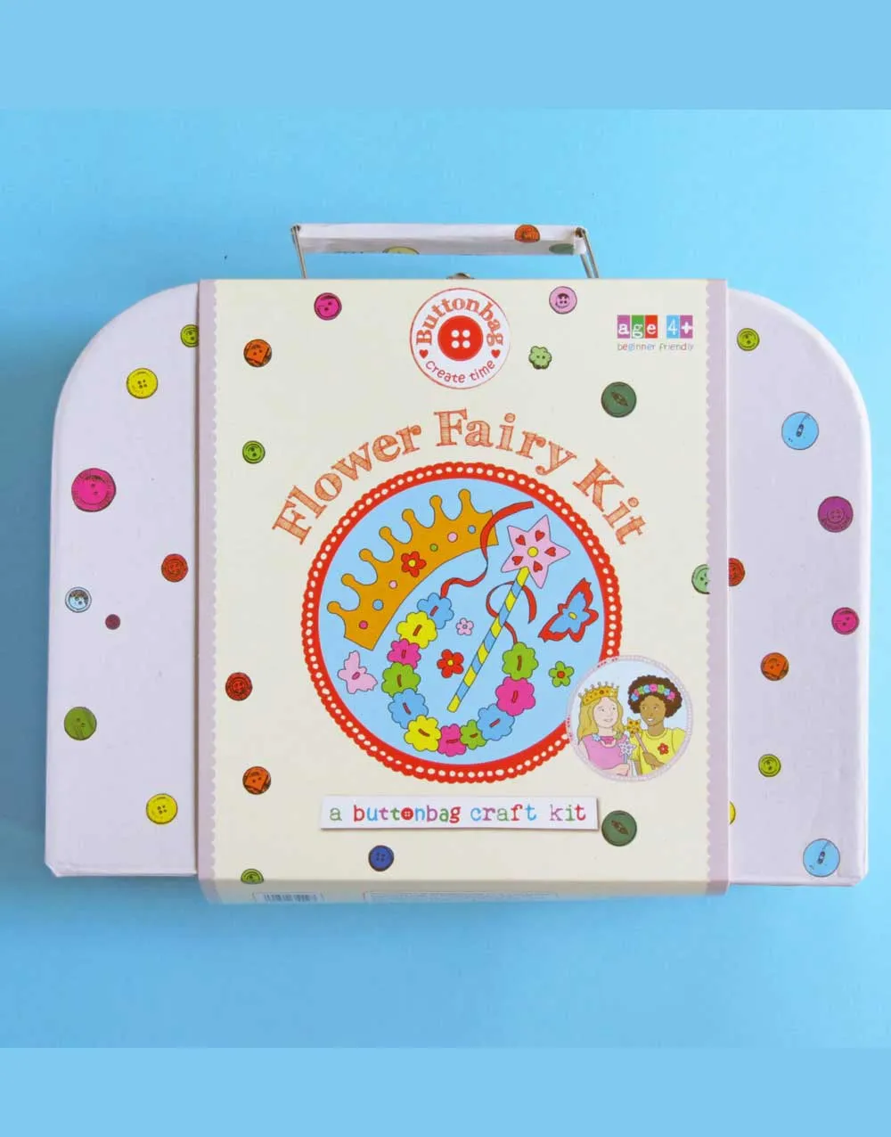 Children's Flower Fairy Craft Kit, Buttonbag