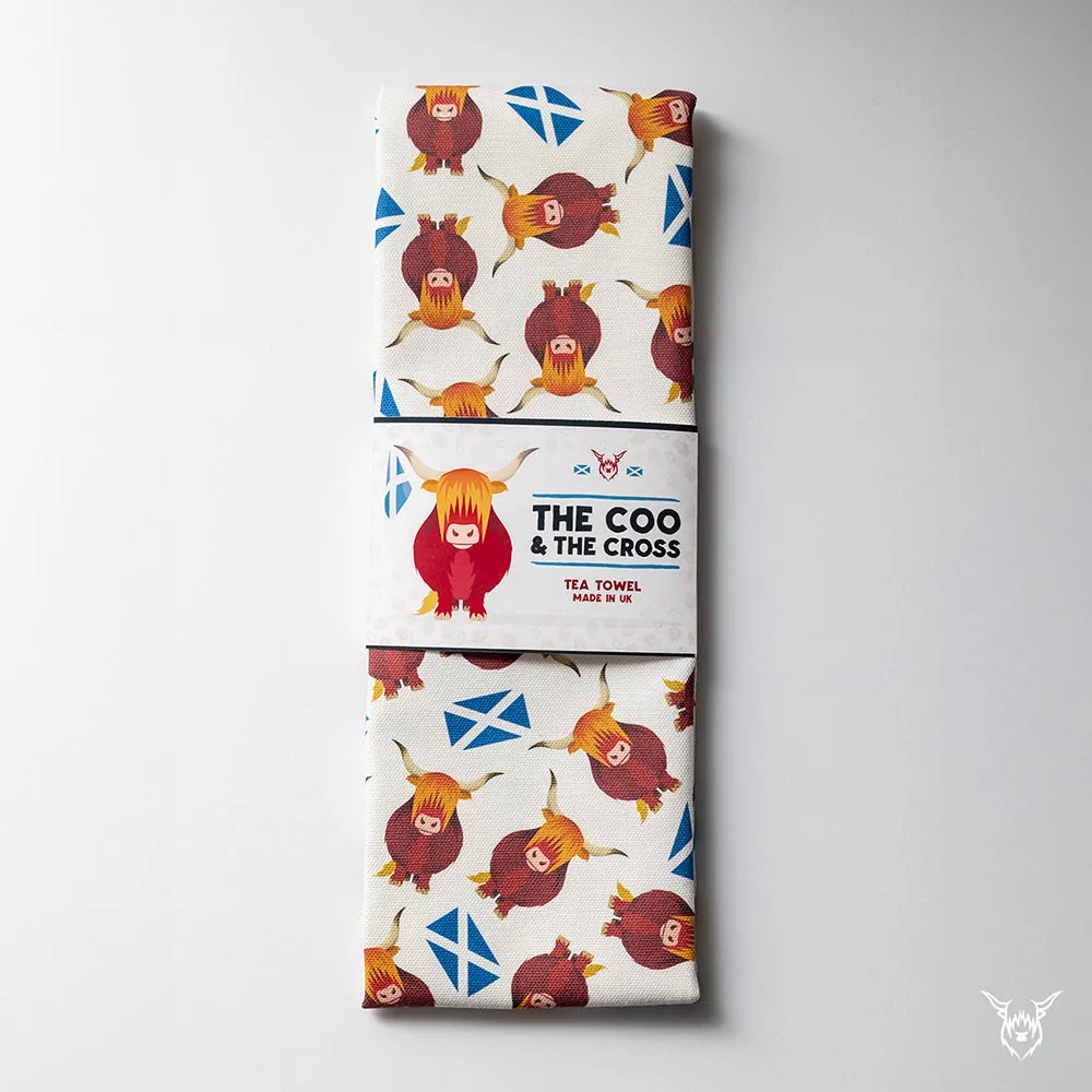 Coo & Cross Tea Towel