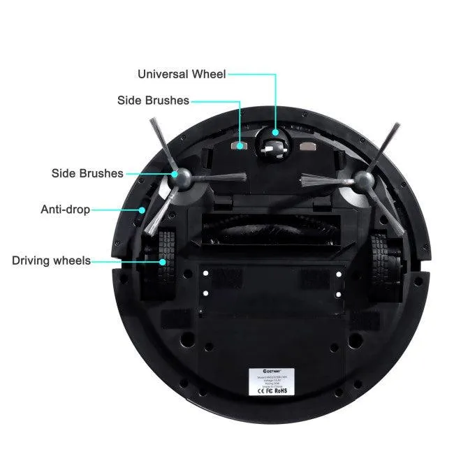 Costway Vacuum Cleaner Robot HW60322,voice control and self charge