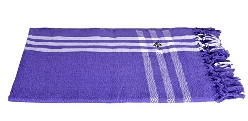 Cotton Bath Towel 480 GSM (Set of 4, Lavender, Blue, Pink, Orange, 75 cm X 150 cm)