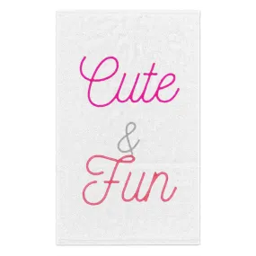 Cute and Fun Rally Towel, 11x18