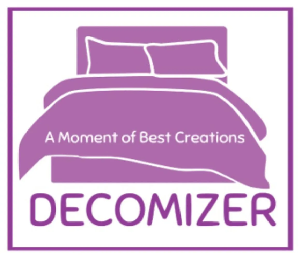 DECOMIZER Cotton Feel All Around Elastic Fitted Glace Printed King Size Double Bed Bedsheet with 2 Large Pillow Covers Fits Upto Mattress of 8 Inches,Size - 72 x 78 x 10 Inches, White Maple