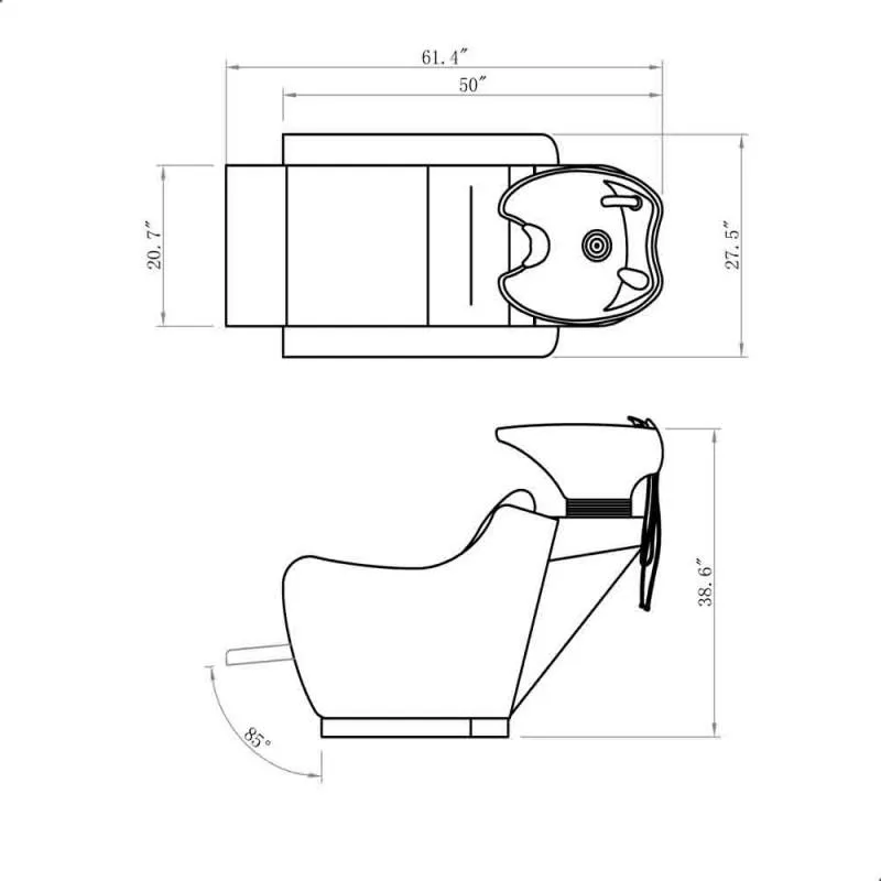 DIR Callisto Shampoo & Backwash Unit