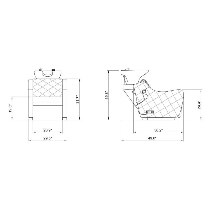 DIR Minervah Shampoo Backwash Unit