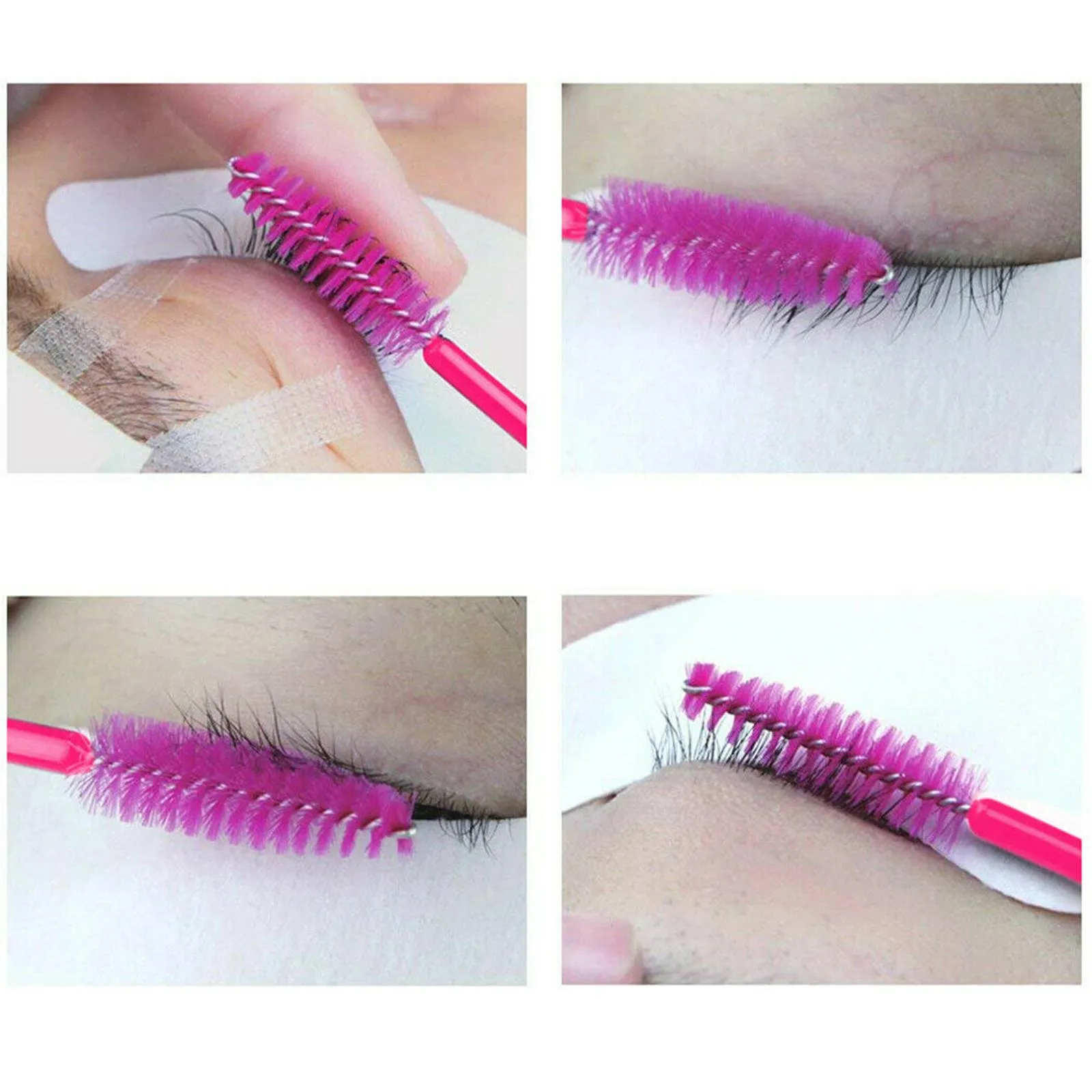 Disposable Eyelash Brush - 100 Pieces