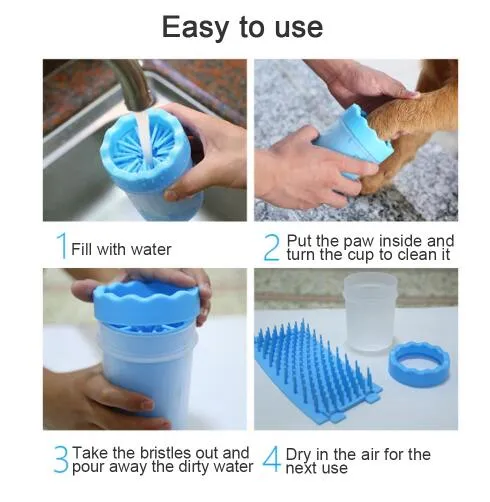 Dog Paw Wash Cup