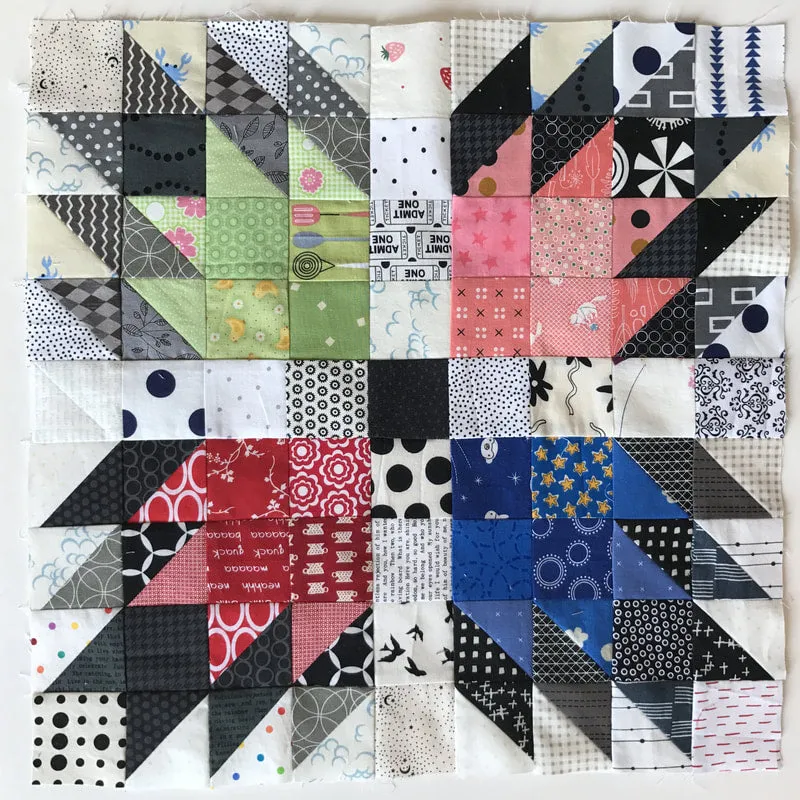 Double Bear Paw Quilt Pattern